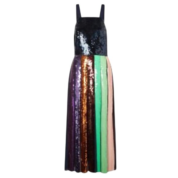 Tibi Multicolor Long Night Out Dress Size 2 - Picture 15 of 16